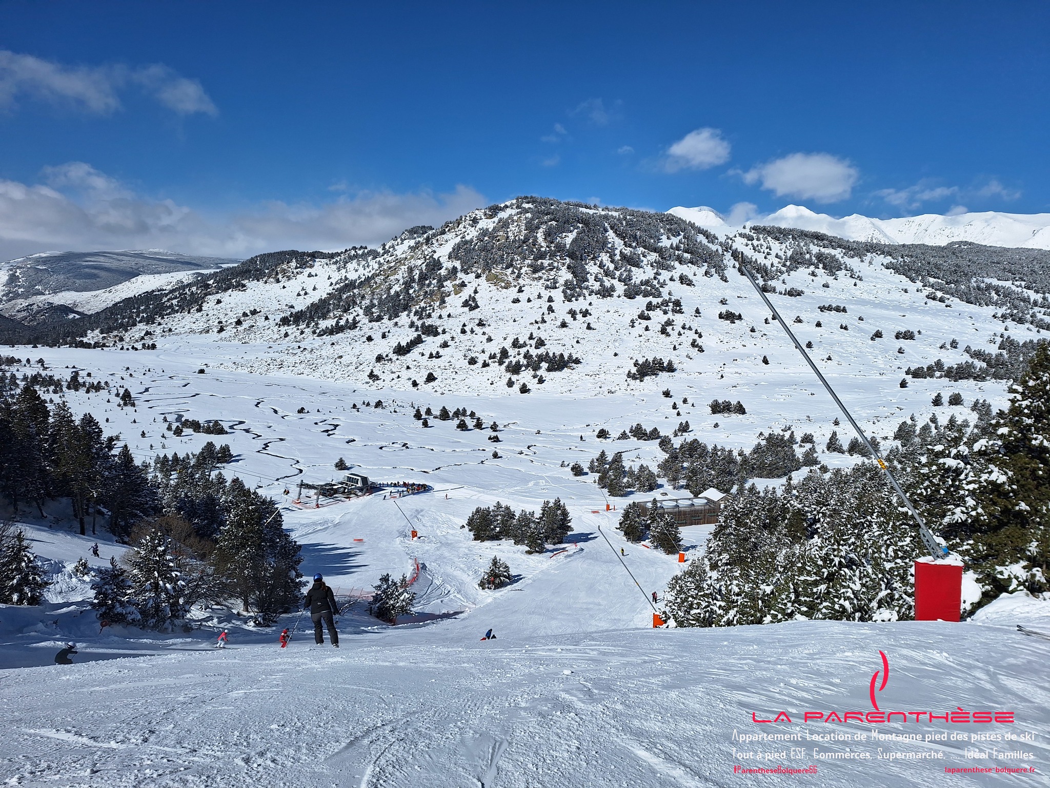 Un mois de mars sous la neige à Bolquère Pyrénées 2000 parfait pour le ski