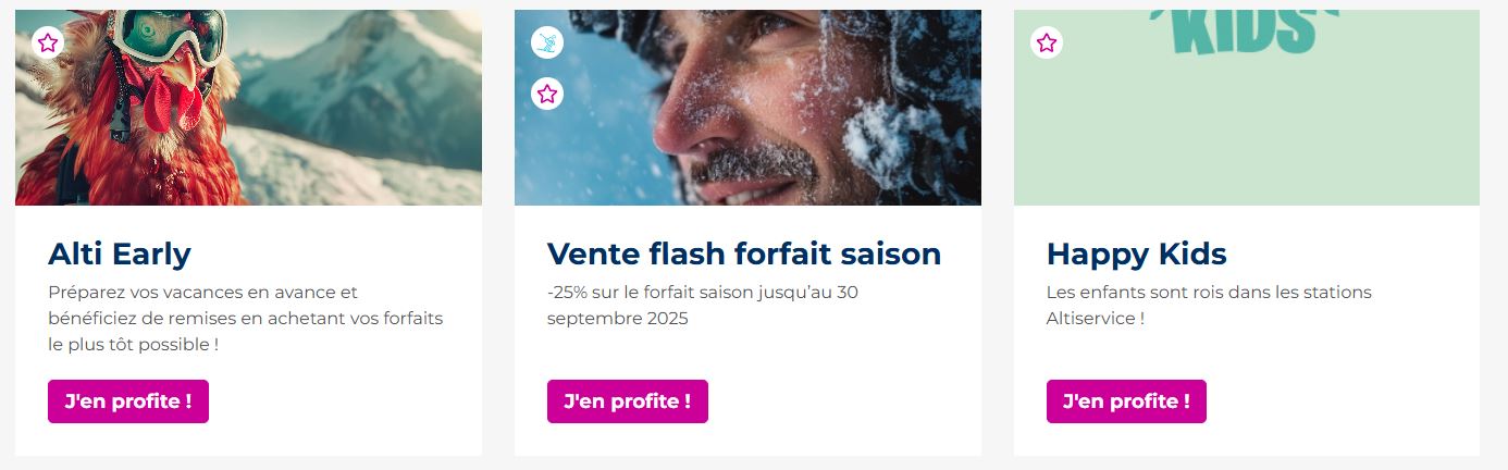 Retrouvez les offres d'Altiservice Pyrenees-2000 Font-Romeu 2025